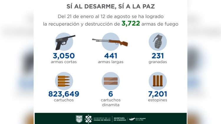 Datos de la Secretaría de Gobierno de México