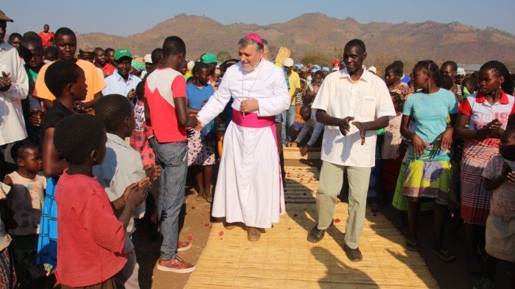 Mons. Diamantino Antunes, obispo de Tete, Mozambique