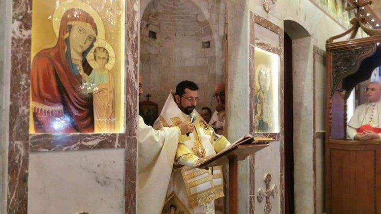 A ordenação de Mons. George na Síria, nomeado bispo da Eparquia Greco-Melquita N. S. do Paraíso, em São Paulo