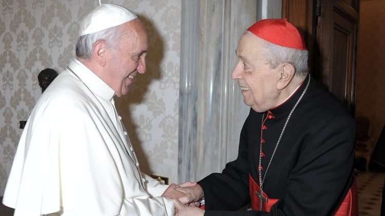 Påven Franciskus mötte kardinal Silvestrini år 2013
