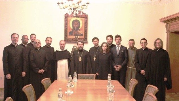 2019.08.31 delegazione cattolica visita patriarcato di mosca