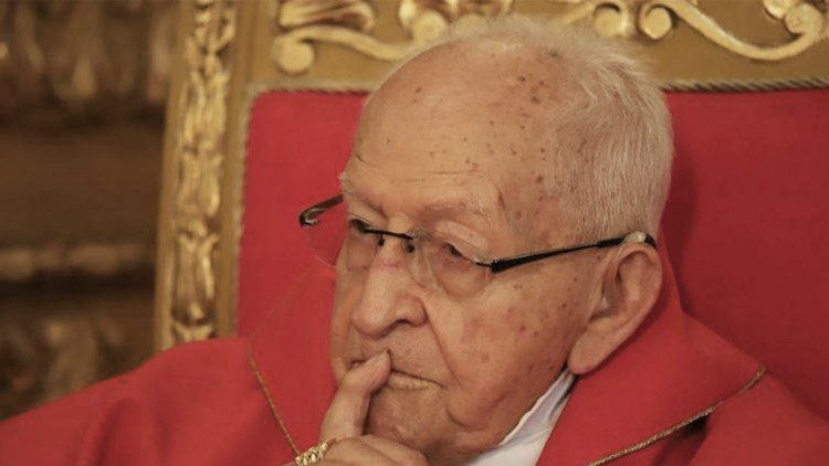 Kardinal José de Jesús Pimiento Rodríguez, ärkebiskop emeritus av Manizales, Colombia, död 3 september 2019 