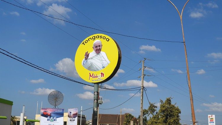 Bienvenue pour le Pape à Madagascar (Ph.: JP Bodjoko, SJ/Vaticannews)