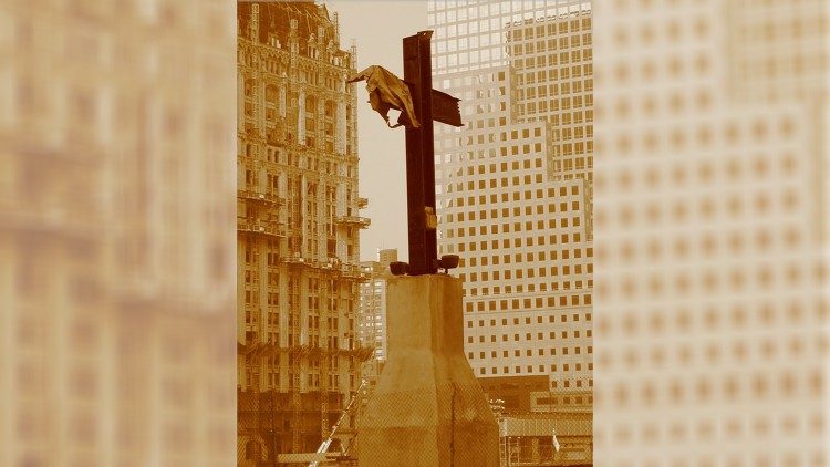 Kreuz am Ground Zero