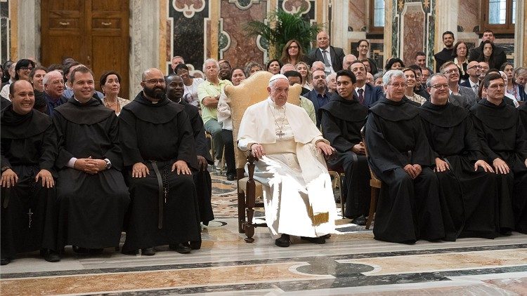 2019.09.12 Papa Francesco - Udienza i Partecipanti al Capitolo Generale dell'Ordine degli Agostiniani Scalzi