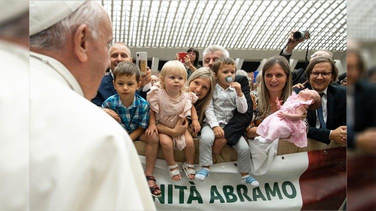 2019.09.14 Papa Francesco – Udienza Comunita Abramo
