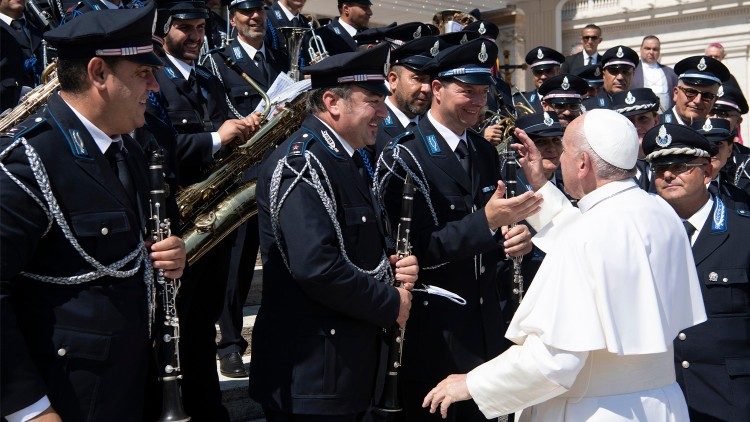 2019.09.14 Papa Francesco – Udienza Polizia Penitenziaria 