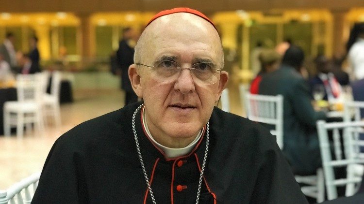 Arcebispo de Madri, na Espanha, cardeal Carlos Osoro Sierra