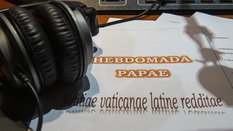Hebdomada Papae, notiziario in latino