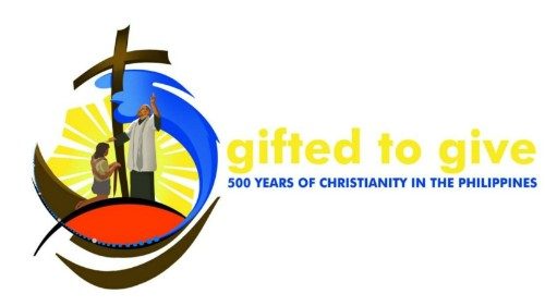  Logotipo das celebrações dos 500 anos da chegada do cristianismo às Filipinas