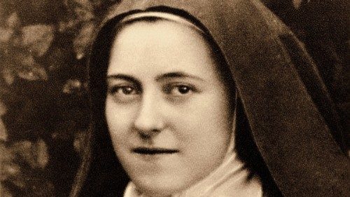 L’audience générale sous le regard de sainte Thérèse de Lisieux