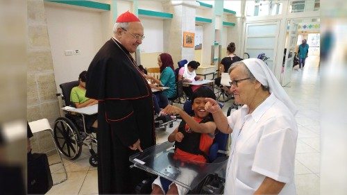 Tierra Santa: cardenal Sandri visita al clero de Jerusalén