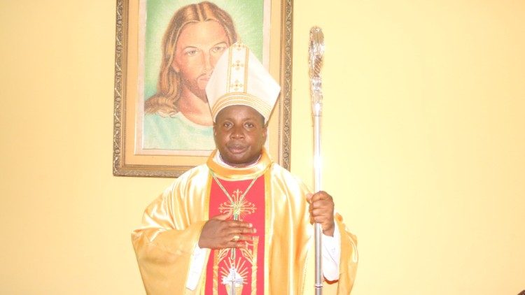 Monsignor Bruno Essoh Yedoh, vescovo di Bondoukou, in Costa d'Avorio, e presidente della Commissione episcopale Giustizia, Pace e Ambiente