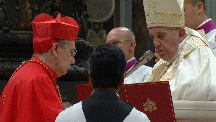 Kardinolas Miguel Angel Ayuso Guixot ir popiežius Pranciškus
