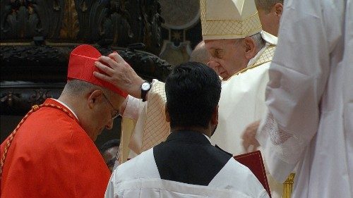 O Papa a novos cardeais: sejam testemunhas da compaixão e da misericórdia