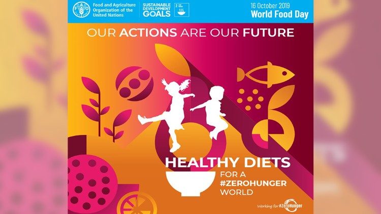 Плакат за Световния ден на прехраната 2019