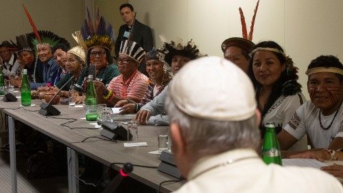 Papst an Indigene: „Das Evangelium muss inkulturiert werden“