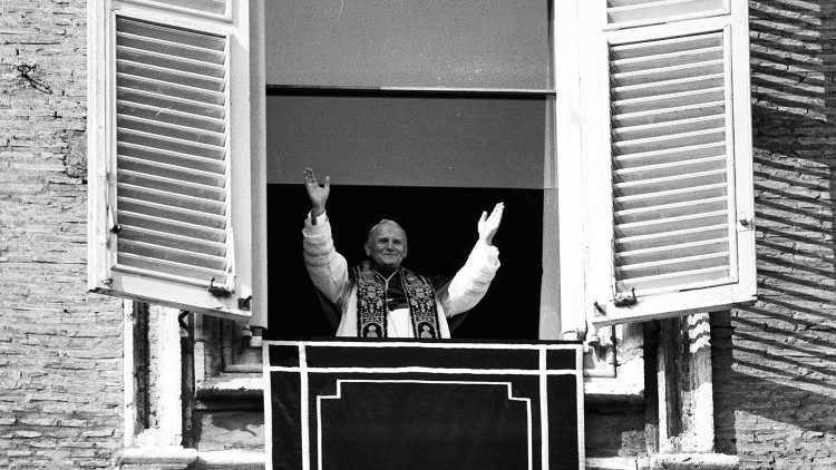Szent II. János Pál pápa 1978. október 22-én