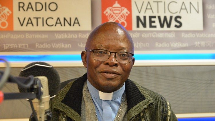 Mgr Sébastien Muyengo, évêque d’Uvira/RD Congo. (Ph.: JP Bodjoko, SJ/Vaticannews)
