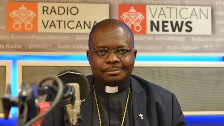 Mgr Richard Appora, évêque de Bambari/Centrafrique. (Ph. : JP Bodjoko, SJ/Vaticannews)