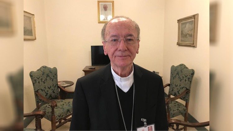 Le cardinal Claudio Hummes, rapporteur général du Synode sur l'Amazonie.