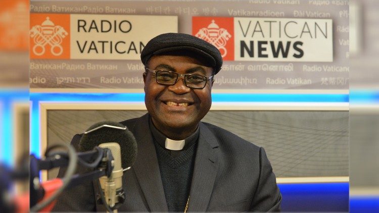 Mgr Abraham Kome, évêque de Bafang/Cameroun (Ph. : JP Bodjoko, SJ/Vaticannews