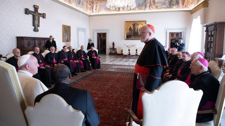 2019.11.07 Udienza Papa Francesco - Presuli della Conferenza Episcopale degli Stati Uniti d'America in visita " ad Limina Apostulorum"  