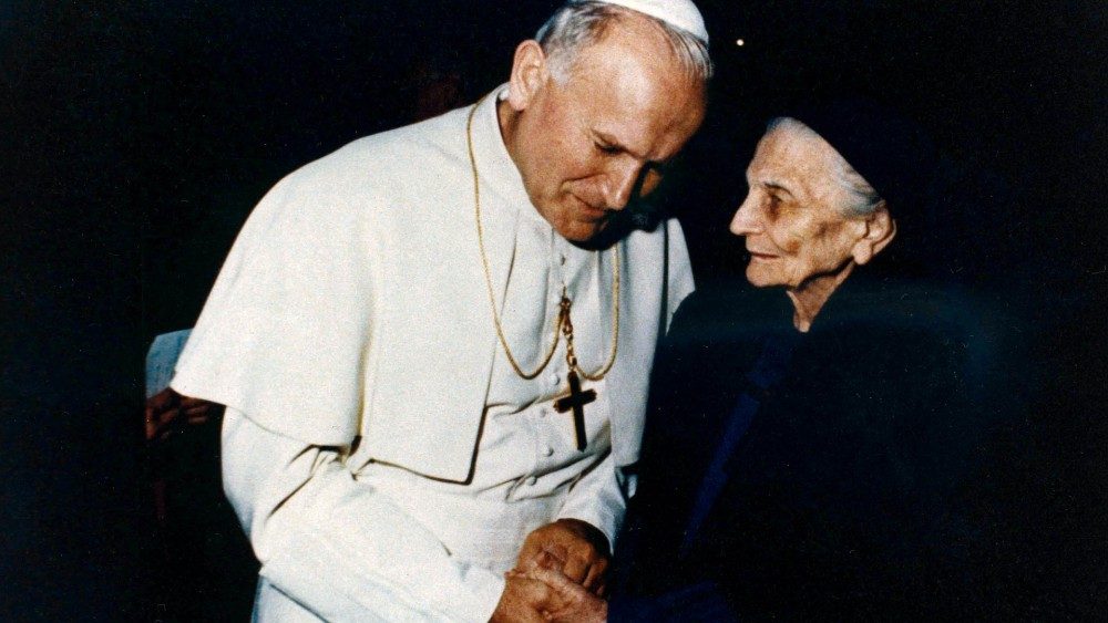 Popiežius šv. Jonas Paulius II ir Garbingoji Jėzaus Magdalena