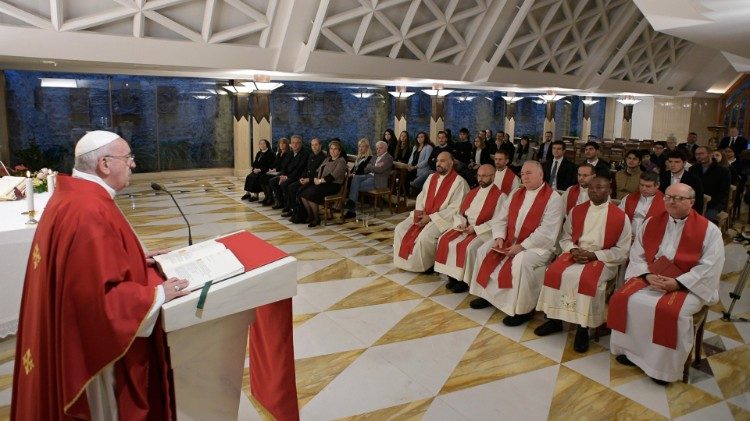 2019.11.12 Papa Francesco Messa Santa Marta
