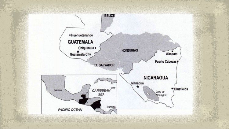 Le destinazioni di Fr. James in Nicaragua e Guatemala