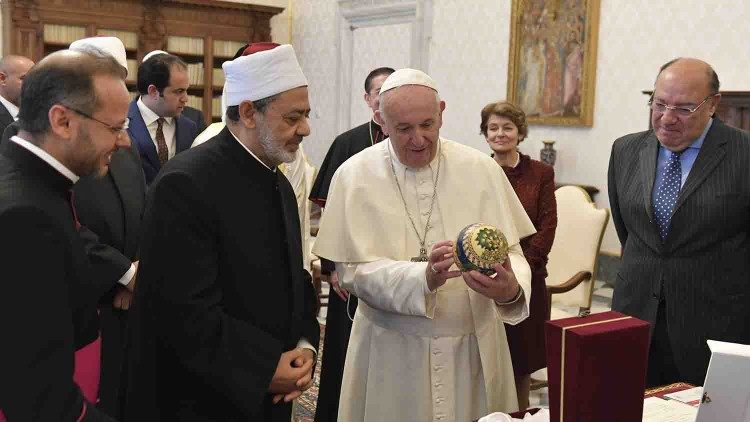 Papa Franjo i veliki imam sveučilišta Al-Azhar, Ahmed Al-Tayyib