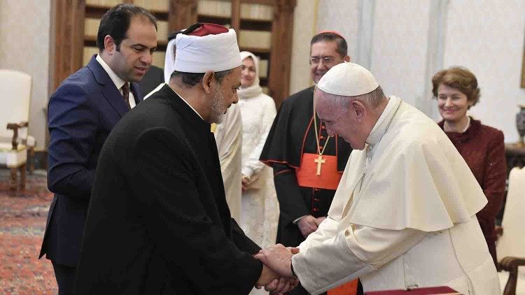 Среща във Ватикана между папа Франциск и Великия имам Ахмед Ал Тайеб