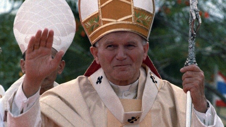 Sv. Ján Pavol II. (snímka z 12. mája 1984)
