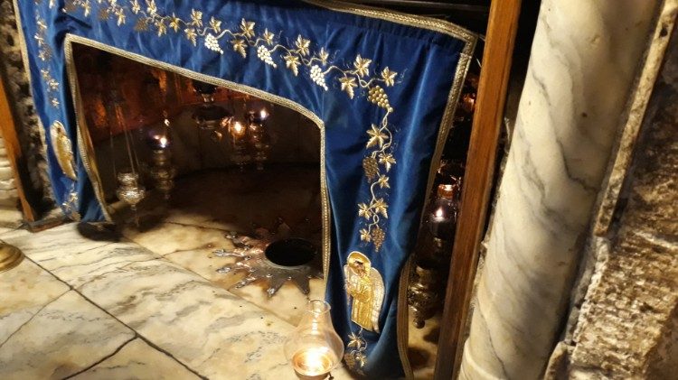Jėzaus gimimo grota Betliejaus bazilikoje