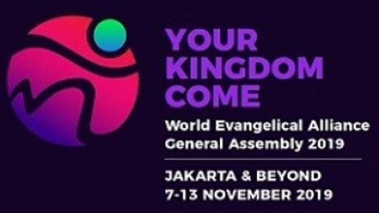 The logo for the 2019 General Assembly of the World Evangelical Alliance