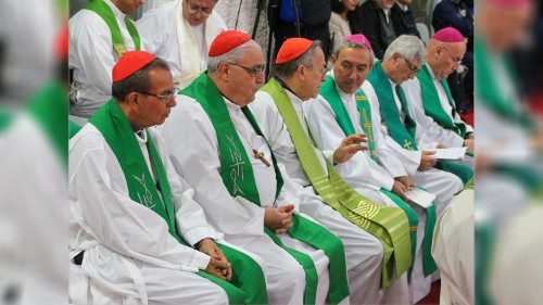 Bispos da América Central oram por vítimas da Covid e da tempestade Amanda