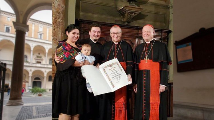 Один из лауреатов премии Папских академий священник Ионуц Кэтэлин Блидар