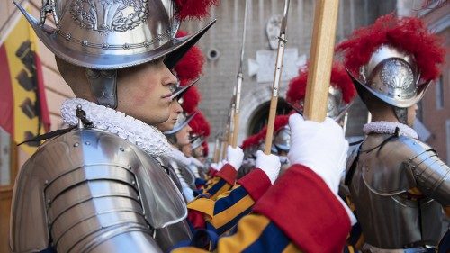 Guardias suizos. Conmemoración del saqueo de Roma, 6 de mayo de 1527 