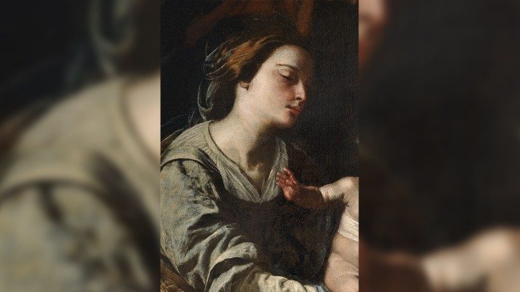 Artemisia Gentileschi, Adorazione dei Magi (dettaglio)