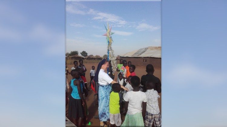 Orszak Trzech Króli w obozie dla sudańskich uchodźców