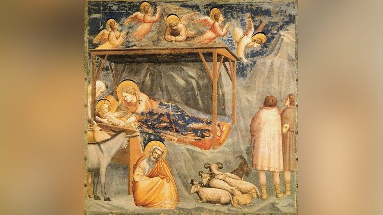 Lindja e Krishtit, Kapela Scrovegni, Padovë