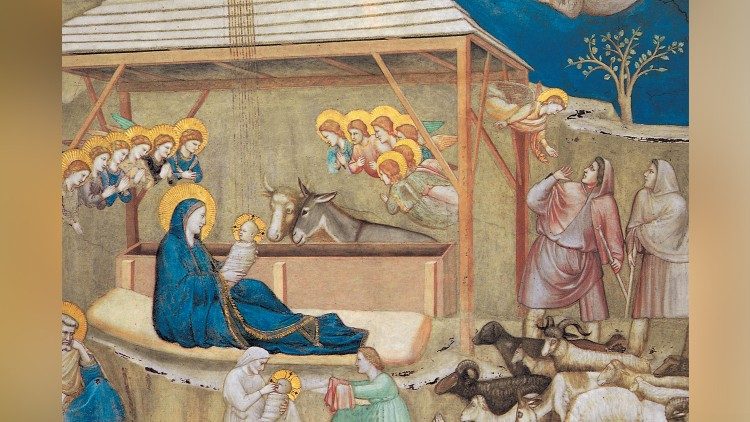 Krubban, målning av Giotto