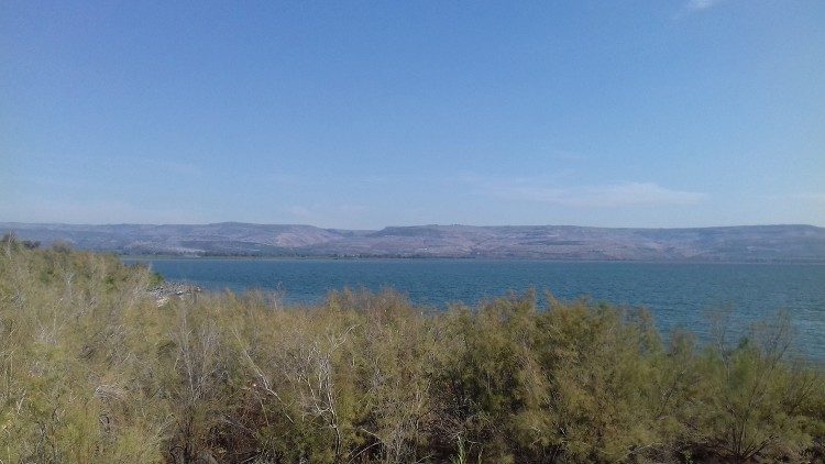 Le lac de Tibériade ou mer de Galilée