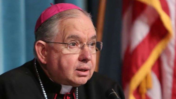 Ordförande för USA:s biskopskonferens ärkebiskop Jose Horario Gomez