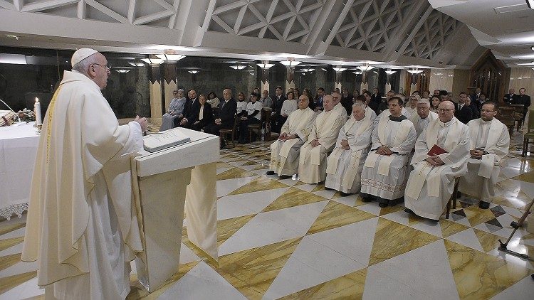 2020.01.10 Papa Francesco Messa Santa Marta