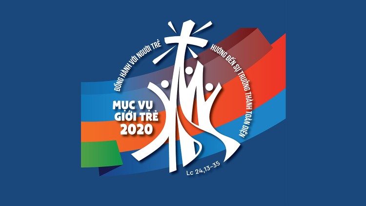 Logo năm giới trẻ 2020. Nguồn mạch: Lc 24, 13 – 35