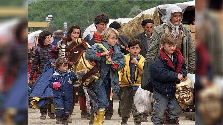 L'esodo degli albanese dal Kosovo nel 1999 (redazione albanese)