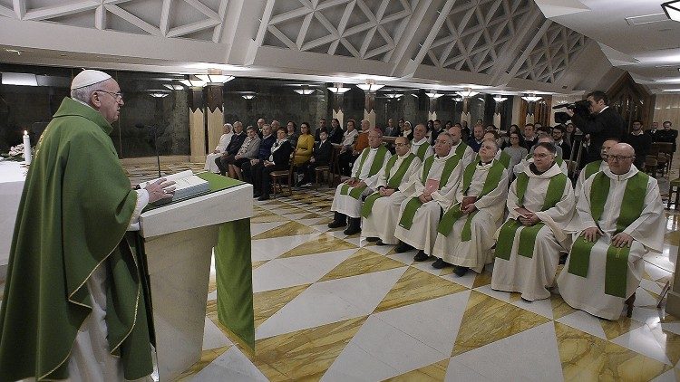 2020.01.16 Papa Francesco Messa Santa Marta