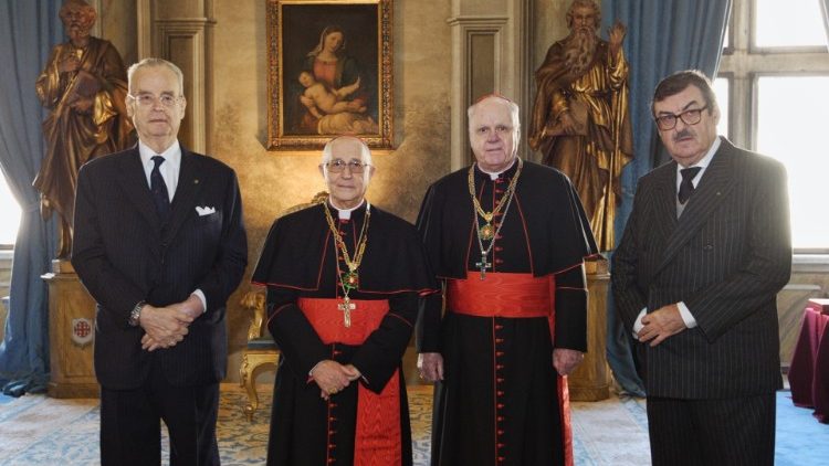 Kardinal Fernando Filoni i članovi Reda svetoga groba