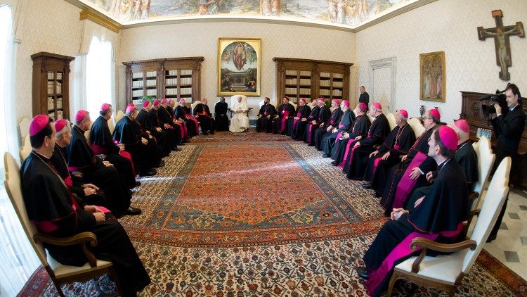 Od 7. novembra 2019 do 13. februarja poteka obisk ad limina škofov ZDA